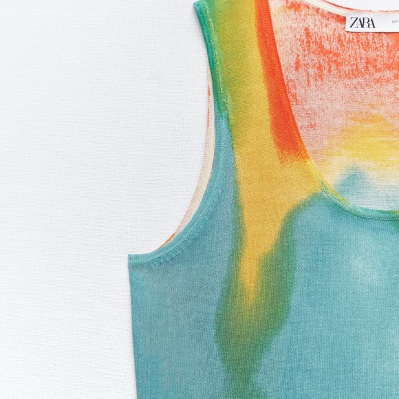 Zara limited edition fun midi dress you cannot miss - Picture 7 of 7